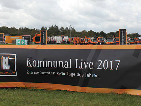 Aufbaulösungen und Ausweichmanöver auf der Kommunal Live 2017 