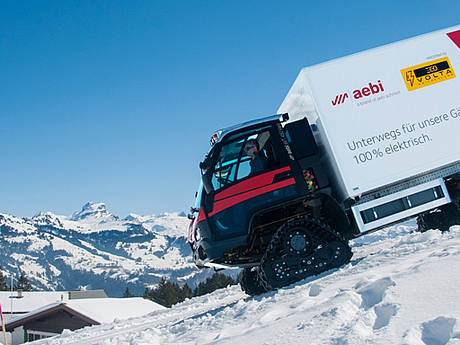 Aebi eVT 450: erster vollelektrischer Transporter