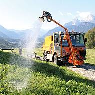 Doppelt h&auml;lt besser: Eine ecotech-Gie&szlig;anlage f&uuml;r zwei verschiedene Tr&auml;gerfahrzeuge