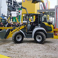 Gewinner des Bauma Innovationspreises: der Elektro-Radlader 5055e von Kramer