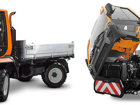 Lindner pr&auml;sentiert ersten stufenlosen Unitrac