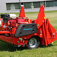 Wiedenmann Rasenpflegemaschinen: Farbumstellung angelaufen