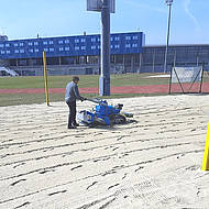 Sporthof Deininger setzt fiorentini-Sandreinigungsmaschine ein