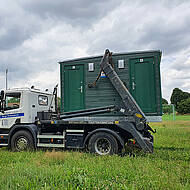 Flexible Sanitärlösungen für öffentliche Plätze auf der demopark