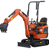 Kubota platziert neue Minibagger K008-5 und U10-5 am Markt