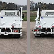 CombiCon BV &ndash; breitenverstellbarer Absetzkippaufbau