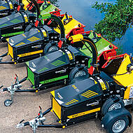 Neue Holzh&auml;cksler-Reihe auf der GaLaBau