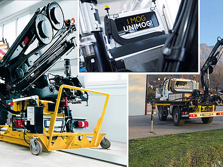 „I mog Unimog“: Kranimog macht Allrounder zum mobilen Lastenheber