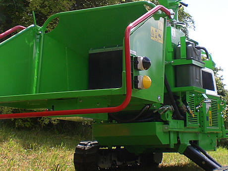 GreenMech SafeTrak-System: Maximale patentierte Sicherheit auch in Schr&auml;glage