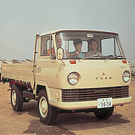 Leicht-Lkw FUSO Canter feiert im M&auml;rz 60. Geburtstag