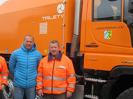 TRILETY-Kehrmaschine TK51 f&uuml;r den Landkreis Pfaffenhofen