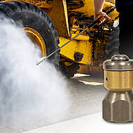 Dreht gewaltig am Rad: neue rotierende Reinigungsdüse „Wilde Hilde“