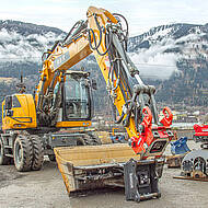 Der SQ 60V Schnellwechsler im Einsatz