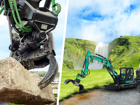 Handgelenke für Bagger haben den Dreh raus