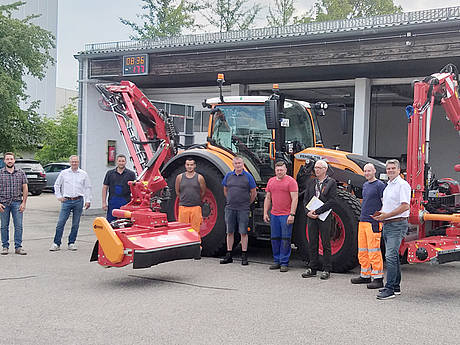 Stra&szlig;enmeisterei Dingolfing erh&auml;lt neue D&uuml;cker-M&auml;hkombination