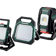 Neue Akku-Baustrahler von Metabo