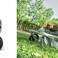 Pellenc schneidet mit dem Rasion 2 bestens ab – wie ein Spaziergang im Park