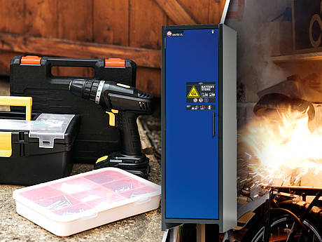 Gegen Feuer: So lässt sich Akku-Brand vermeiden