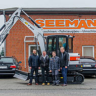 Neuer Bobcat E 55 Kompaktbagger f&uuml;r H&uuml;lsmann GalaBau