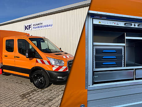 Niedrige Ladekantenh&ouml;he durch Tiefpritsche