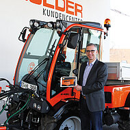 Holder nutzt salesApp von nexmart