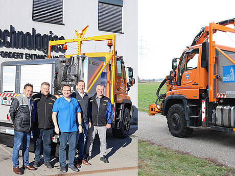 IceFighter&reg; mit Auslegem&auml;her im Einsatz