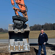 Der neue, gro&szlig;e TR25NOX Tiltrotator in Aktion