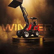 A7750 als Testsieger ausgezeichnet – solides Ergebnis im Radlader-Vergleichstest