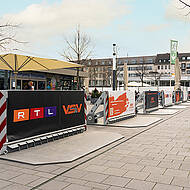 Event-Sicherheit: Ersatz von Betonklötzen durch moderne Zufahrts-Sperren