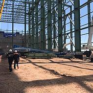 Armada von Genie&reg; Teleskoparbeitsb&uuml;hnen beim Einsatz in Kupfermine