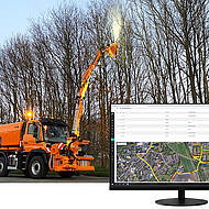 exatrek App dokumentiert Behandlung gegen Eichenprozessionsspinner automatisch