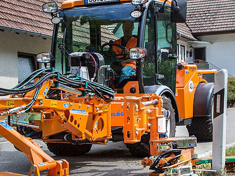 NEU! Leitpfostenm&auml;her Anbauteil f&uuml;r Multihog!