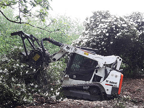 Bobcat mit neuem Forstmulcher FRC150ST