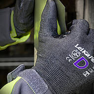 Nahtlose Schnittschutzhandschuhe: Leikaflex Cut und Solidstar