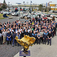 Erfolgsgeschichte &ndash; 150.000 Bagger von Lehnhoff ausger&uuml;stet