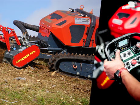 MAX 50 le &ndash; funkgesteuertes Raupenfahrzeug aus dem Trentino