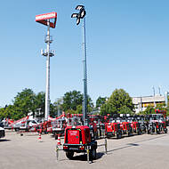 Mobile Lichtmasten MLM 90 M Hybrid: hell und leistungsstark