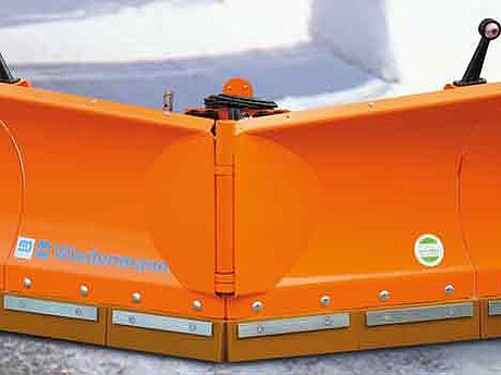 Winterdienstger&auml;te: Flexibles Schild von Wiedenmann