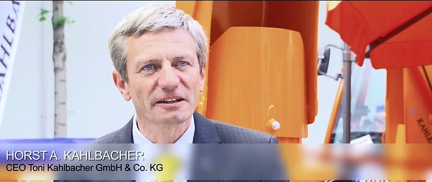 Interview mit Horst A. Kahlbacher (CEO) Toni Kahlbacher GmbH - IFAT ENTSORGA 2012