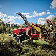 TP 176 MOBILE: Holzhacker mit erh&ouml;hter Leistung und aggressiverem Einzug