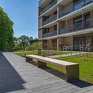 Geradlinigkeit und Gestaltungspflaster: Sydney MyLine im Einsatz