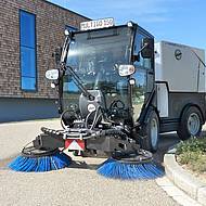 Von neuer Multigo150 bis altbew&auml;hrter Combiflex &ndash; Aebi Schmidt setzt sich auf IFAT gekonnt in Szene