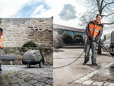 Umweltbewusste Unkrautbeseitigung mit neuem Zubeh&ouml;r von K&auml;rcher