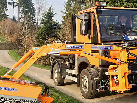 Aebi MT740 und MT750 jetzt mit Semi-Hydrostatischem Fahrantrieb