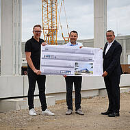 Spatenstich für neuen Firmensitz