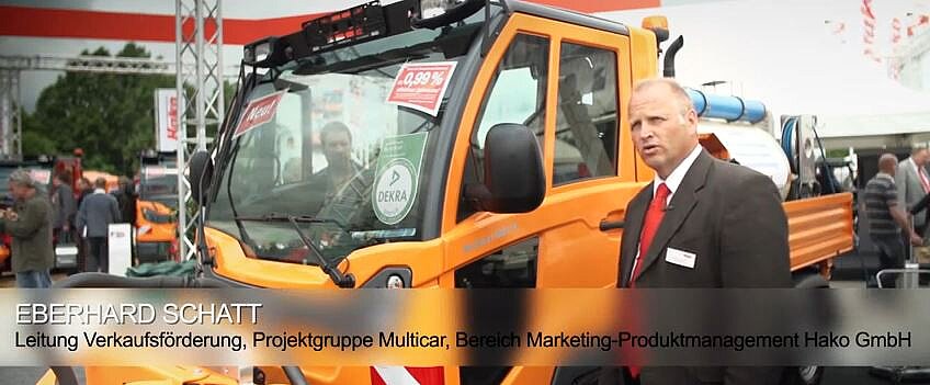 Hako GmbH auf der Demopark 2013 - Interview mit Eberhard Schatt und Dr. Olaf Heinemann 