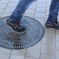 FibreIndustrial Schachtabdeckungen von KHK &ndash; Sicherheit durch Rutschhemmung