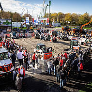 Elektrifizierung und Automatisierung auf der bauma