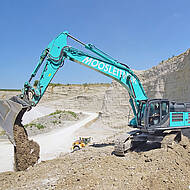 Langj&auml;hrige Partnerschaft: Moosleitner setzt auf japanische Bagger