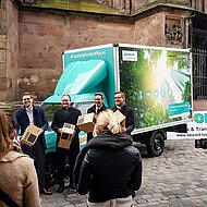 HUMBAUR &Uuml;BERGIBT STREETSCOOTER MIT FLEXBOX-FAHRZEUGAUFBAU AN SIEMENS AG